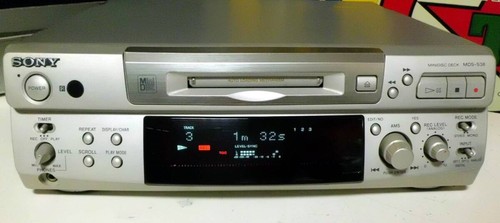 Sony mds s38 mini disc - mini, deck