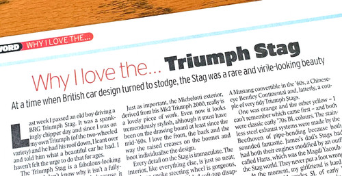 Triumph stag collectible - stag,