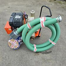 3" Diaphragm Pump Daishin Dirty water Sludge Trash Hatz Electric Start Diesel
