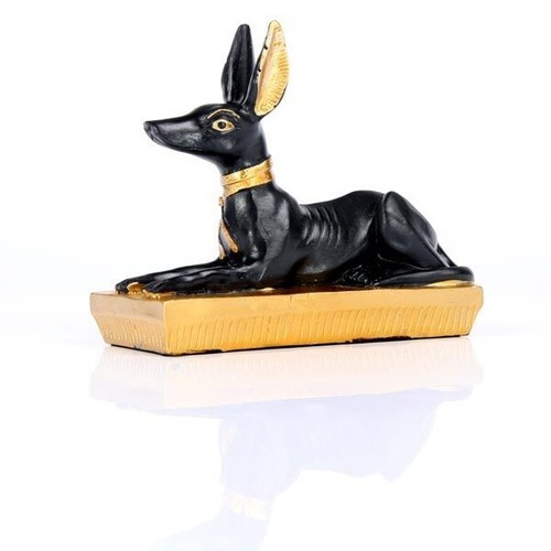 Egyptian anubis recumbent - anubis,