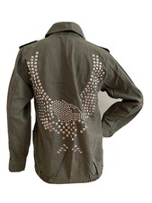 TOPSHOP PETITE KHAKI COTTON