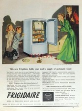 FRIGIDAIRE Refrigerators Advert #2 : Original 1950 Print