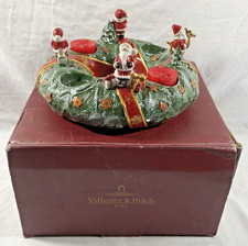 Villeroy & Boch - Christmas Toy's Memory - Candle Advent Wreath excellent BOXED