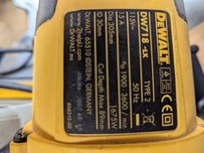 De Walt Compound mitre/bevel