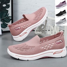 Ladies Womens Slip On Memory