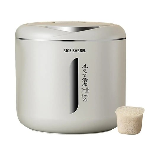 Rice bucket moisture proof - rice,