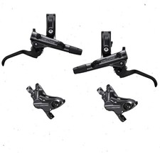 Shimano Deore Hydraulic Disc Brake Set 4-Pot Front and Rear MTB Mountain Bike