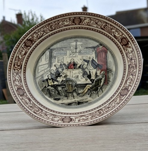 Charles dickens plate made - charles,