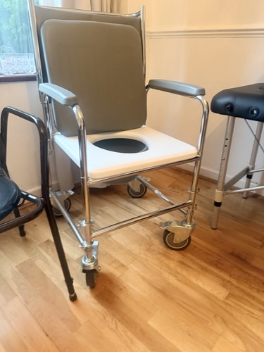 Commode toilet chair - commode, with