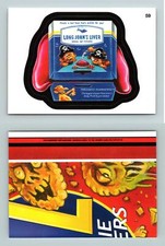 Long John's Liver #59 Wacky Packages 2015 Topps Card/Sticker