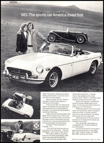 1973 mgb white convertible - mgb,