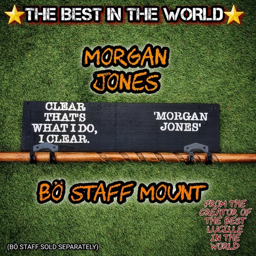 Morgan staff wall mount - staff,