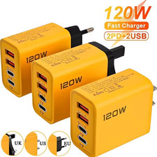 4-Port Phone Charger Plug UK
