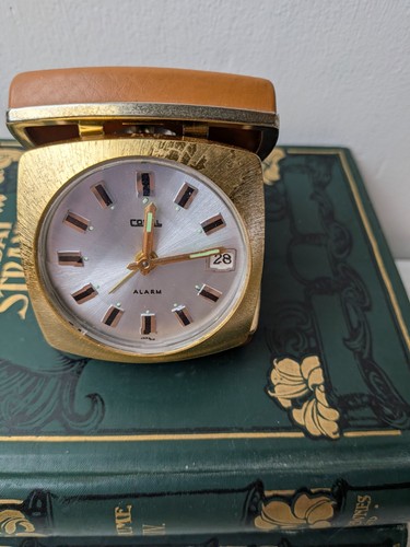 Travel alarm clock coral japan - alarm,