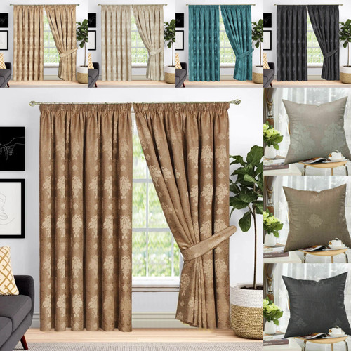 Luxury pencil pleat jacquard - pencil,
