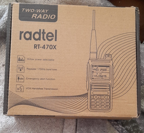 Radtel 470x dual - dual, band