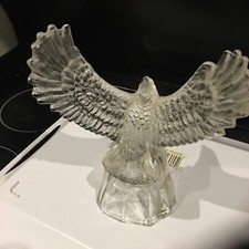 Eagle clear Glass Figure