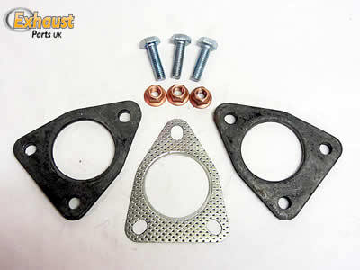 Exhaust flanges bolt - -, 56mm