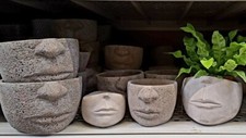 Modern Concrete Flower Pot