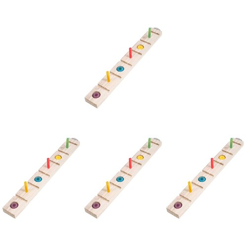 4pcs wooden parrot perches for - 4pcs,