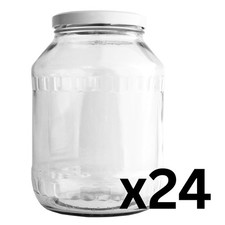 Glass Jars 2650ml with Lid