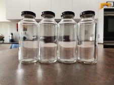Airtight Glass Bottles Set of