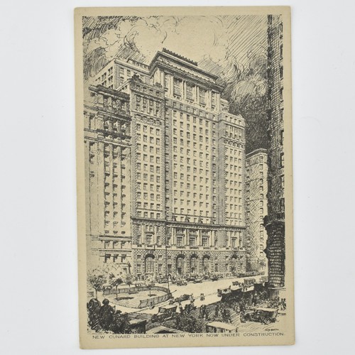Vtg postcard new - vtg, cunard