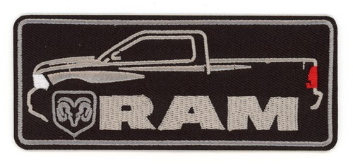 Dodge ram patch - patch, embroidered
