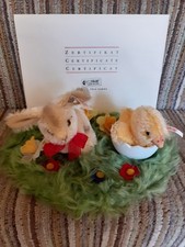 Beautiful L.E. 1329/2004 Steiff Original Easter Diorama Boxed With Certificate