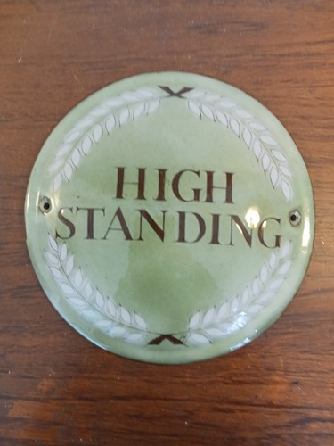 Chelsea pottery wall plaque - pottery,