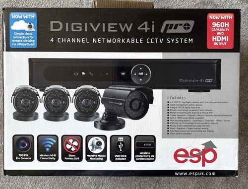 Esp digiview pro - 4i, cctv