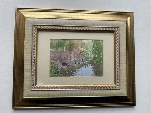 Impressionist water colour - water,