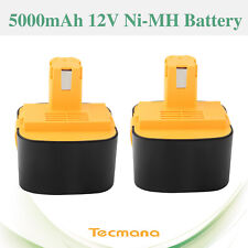 2X 5AH 12V Ni-MH Battery for Panasonic EY9001 EY9101 EY9006 EY9106 EY9107 EY9200