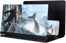 KJKT 10-Inch Foldable Phone Screen Magnifier for Movies 3x Magnification