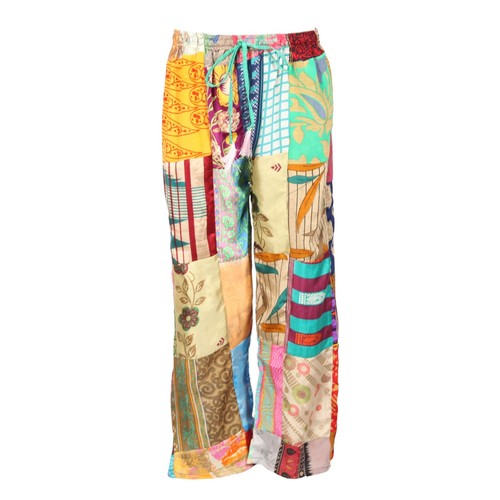 Sari patchwork jogger - patchwork,