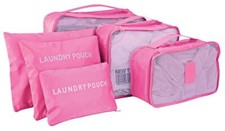 6 Piece Luggage Organiser Set