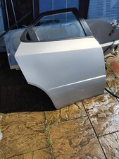 2007 HONDA CIVIC MK8 DRIVERS SIDE REAR DOOR SILVER 2006-2011 USED OEM PART 