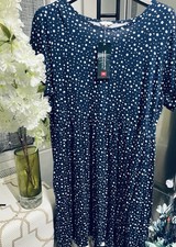 Cotton traders navy - cotton, navy&white