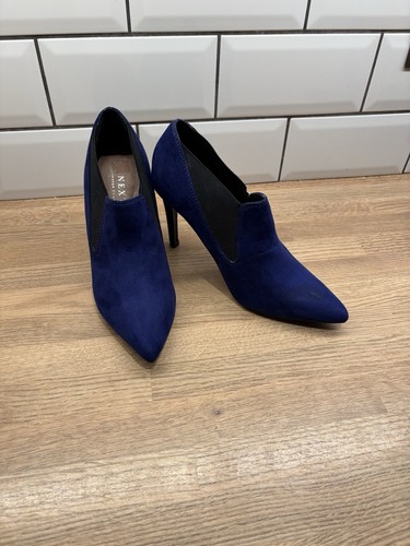 Next suede royal blue ankle - next,