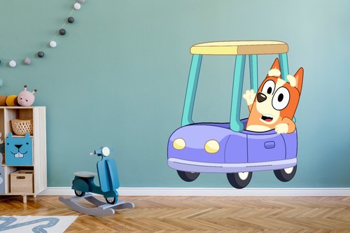 Bingo bluey wall sticker - bingo,