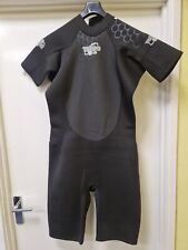 TWF - Womens Turbo 2.5mm Shortie Wetsuit - Black - Beach/Watersports/Swimwear