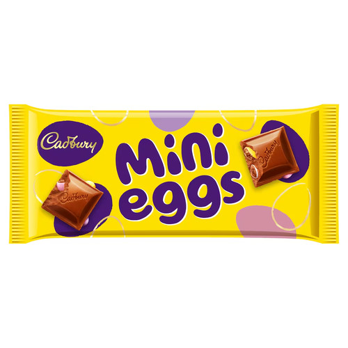 Cadburys mini eggs - cadburys, milk