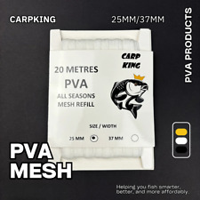 PVA MESH FAST MELT 20 Metre REFILL (25 or 37mm) 8000+ SOLD CARP KING BEST VALUE