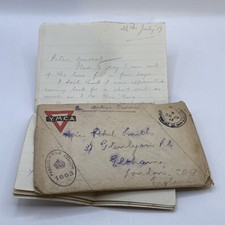 WW1 1917 Handwritten Letter