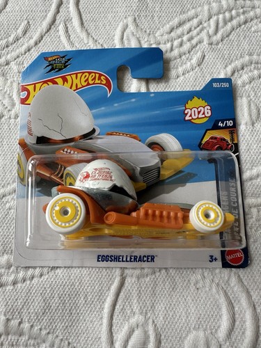 Hot wheels eggshelleracer drag - hot,