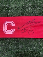 Maglia Calcio Napoli Vintage Camiseta Fascia Da Capitano Autographed