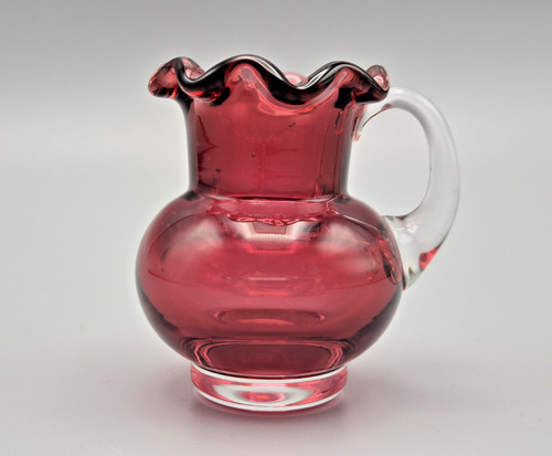 Vintage pink cranberry glass - pink,