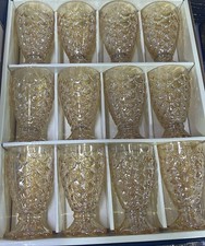 set of high-quality glassware