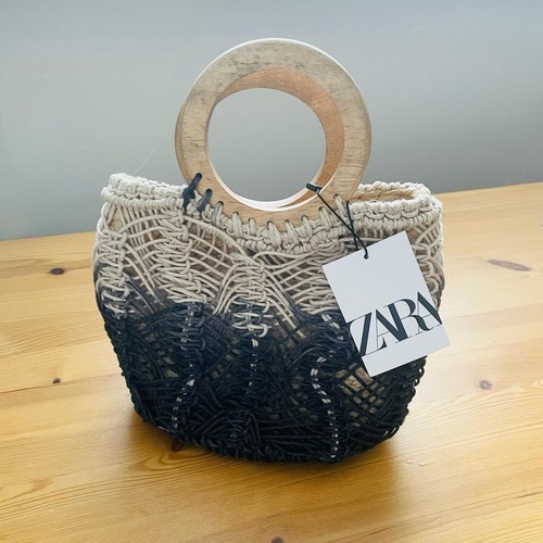 Zara beige wooden - beige, bag