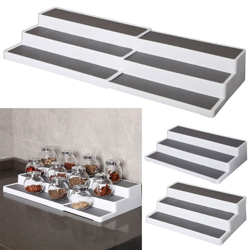 Tier expandable spice rack - expandable,